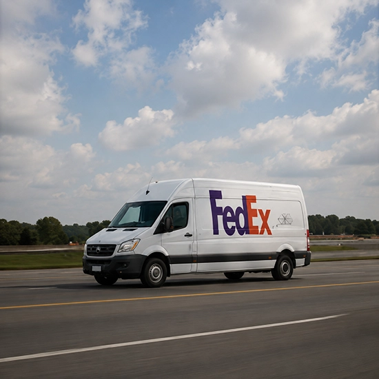 Express delivery for polo samples and small shipments