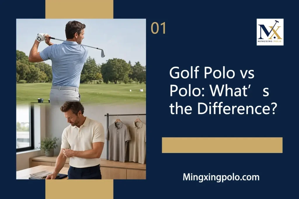 Golf Polo vs Regular Polo What’s the Difference