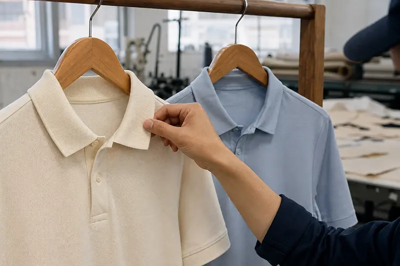 1. Ribbed Flat-Knit Collar