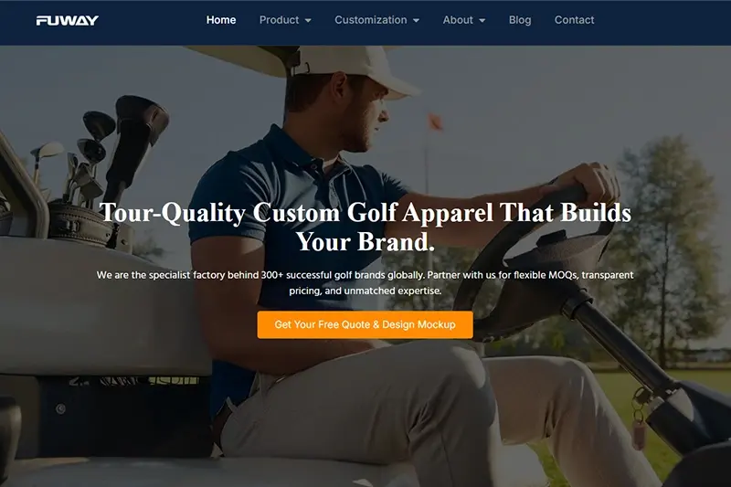 Fuway Golf Shirts Factory