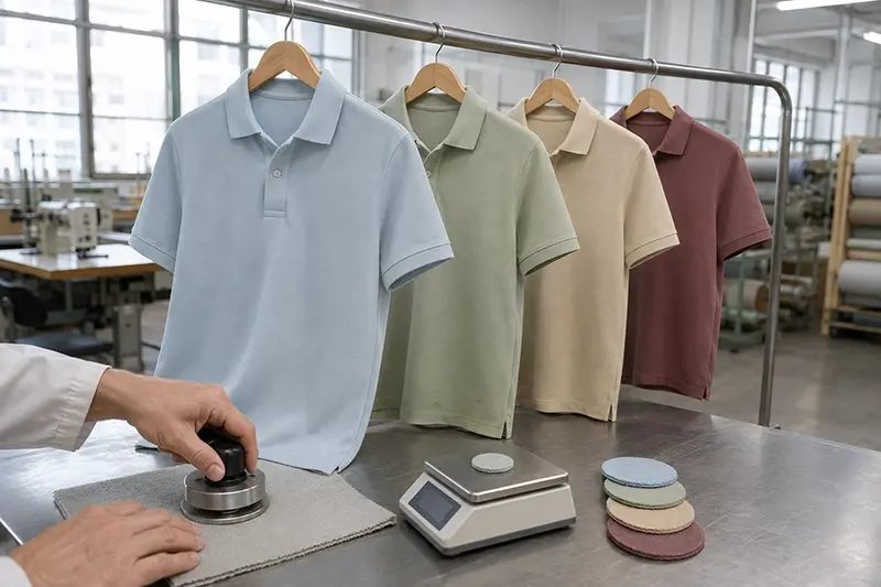 Polo Shirt GSM Guide