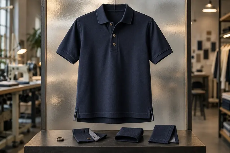 Review the Placket and Buttons