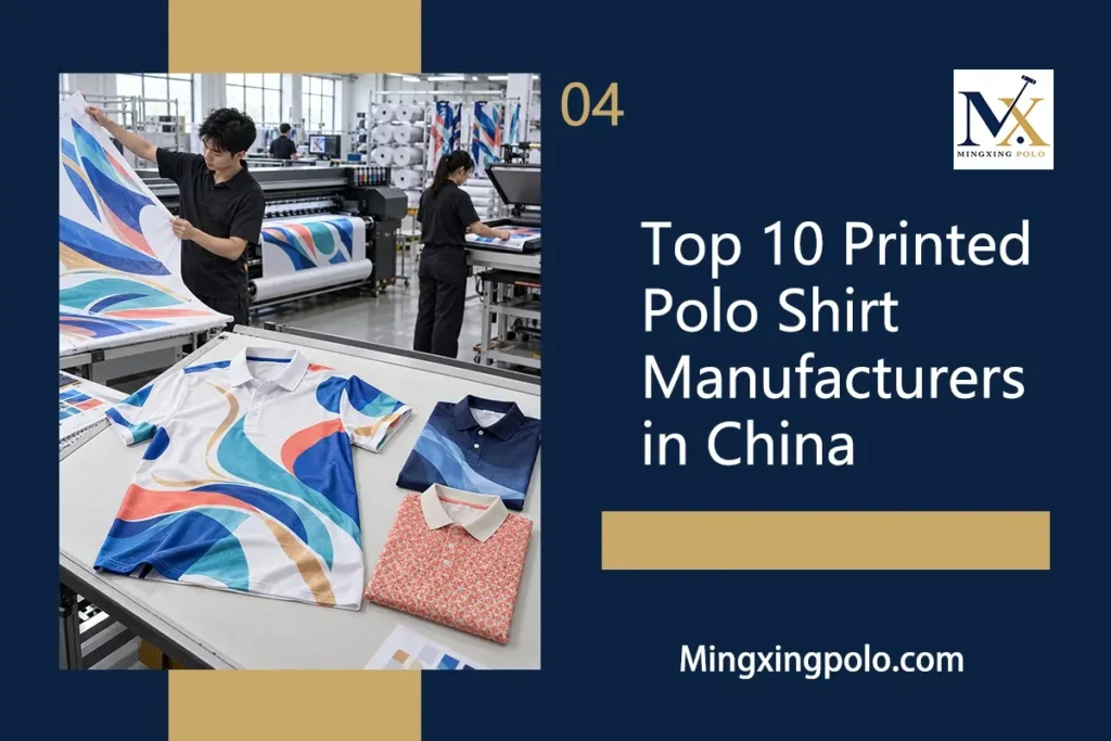 Top 10 Printed Polo Shirt Manufacturers in China